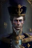 Placeholder: 35 years old emperor of fantasy victorian empire