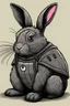 Placeholder: Batman, but he’s a rabbit