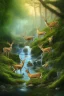 Placeholder: Beautiful deer drink in the river forest in the 12PM in the afternoon ín 24K Resolutions, ultra HD, Professional PHOTOGRAPHY