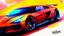 Placeholder: futuristic supercar, hand draw urbansketch art style inspired by Marta Vilarinho de Freitas, flat, vector illustration, urban sketch cyberpunk 2099 blade runner 2049 neon neo-impressionism expressionist style oil painting, smooth post-impressionist impasto acrylic painting, thick layers of colourful textured paint futuristic futurism noir