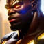 Placeholder: Ultra detailed fullbody Portrait in oil on canvas of overwatch character- DOOMFIST with armor,extremely detailed digital painting,intense stare, extremely detailed face, crystal clear eyes, mystical colors ,perfectly centered image, perfect composition, rim light, beautiful lighting,masterpiece ,8k, stunning scene, raytracing, anatomically correct, in the style of Steve Jung and robert e howard and Wizyakuza and Ohrai Noriyoshi and Simon Bisley and uncannyknack and kilory.