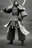 Placeholder: Black samurai