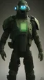 Placeholder: photorealistic, military cybernetics, weapons test, military colors, browns, beige, green, rust