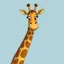 Placeholder: a character of a giraffe , hanna&barbera style
