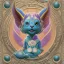 Placeholder: You might imagine the avatar with different colors or patterns on its clothes, such as pastel colors or playful prints. The avatar might also have accessories such as hats, bows, or toys.