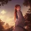 Placeholder: a girl looking to the sky, cinematic lighting, dramatic atmosphere, studio lighting delicate features finely detailed perfect art, at an ancient city, gapmoe yandere grimdark, trending on pixiv fanbox, painted by greg rutkowski makoto shinkai takashi takeuchi studio ghibli