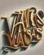 Placeholder: Las Vegas lettering design