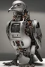Placeholder: A picture of a pigeon laying still, it has robot parts and a set of batteries AAA are showing from the body, extreme detail