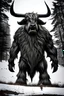 Placeholder: Giant highland cow demon
