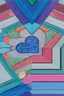 Placeholder: Love Blues; Jewel-like tones; Abstract Art