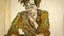 Placeholder: Generates an image based on the theme and pictorial style of Egon Schiele