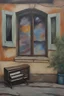 Placeholder: art, painting, street art, street, russian depression, music album, from the window, depression, russian 90