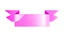 Placeholder: pink ribbon graphic element with canvas texture and lighting