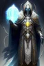 Placeholder: ancient prophet archmage celestial armor faceless hard armor demigod being manyhands