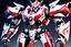 Placeholder: big robot with red and white color schemes, in the style of fairy academia, hard-edge style, agfa vista, dynamic pose, oshare kei, hurufiyya, rtx, close picture, intricate details, highly detailed, high details, detailed portrait, masterpiece,ultra detailed, ultra quality