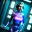 Placeholder: Realistic movie image, retro sci-fi, portrait, blonde action woman, sweet Marylin Monroe face, perfect iris, glow eyes. tight latex tights suit. City, blade runner movie style . epic style, soft color, highly detailed, unreal engine 5, ray tracing, RTX, lumen lighting, ultra detail, volumetric lighting, 3d, finely drawn, high definition, high resolution.