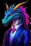 Placeholder: Dragon dressed in a suit