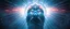 Placeholder: close up on the soul in the gaze of abraxas, interdimensional portal, sacred geometry of light through volume fog