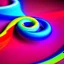 Placeholder: Optical Illusion, infinity symbol, red violet azul yellow, geometric Pattern render, HD, 3D , Unreal engine, solids, spirals, intricated details, vibrant colors, Unreal Engine, octane render, 8K