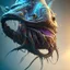 Placeholder: fluid ink angler fish creature, unreal engine 5, 8k resolution, photorealistic, ultra detailed