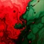 Placeholder: romantic picture, abstract, with red and dark green,liquid , hq