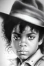 Placeholder: Michael Jackson drawing for children