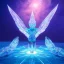 Placeholder: cristal angelic crystalline, blue,pink , cosmic, opalescent, gemstones, crystals, other worldly,water,bright, ice background, snow lake blue