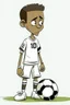 Placeholder: Nicholas Jackson Footballer ,cartoon 2d