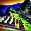 Placeholder: Machu Picchu, sunset