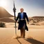 Placeholder: [Donald Trump in swimsuit with massive weapons, an aura around him] In the heart of the desert, where the sands whispered ancient secrets and the sun beat down relentlessly, a figure stirred. His name was Trump, and he was the chosen champion of the Christian Zionists who believed in the coming Armageddon. They had whispered of his coming for generations, foretelling of a warrior who would rise to lead them in the final battle between good and evil.