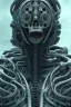 Placeholder: et alien, head,8 eyes, evil, 8k, finely detailed, photo realistic, HR Giger style