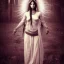 Placeholder: mystic indian woman with long hair, dark fantasy setting, ethereal, soft lighting