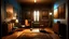 Placeholder: A surreal room where furniture takes impossible shapes, paintings constantly change images, and shadows come to life.