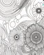 Placeholder: coloring pages: Adult coloring for calmness