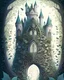 Placeholder: A whimsical, fairy tale-inspired illustration of a magical castle nestled within an enchanted forest, featuring delicate, intricate details such as ivy-covered towers, hidden doorways, and a mystical aura surrounding the entire structure.