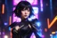 Placeholder: Hot Asian in 8k solo leveling shadow artstyle, silk theme, spider costum, short black hair, dynamic pose, oshare kei, hurufiyya, rtx , neon lights, intricate details, highly detailed, high details, detailed portrait, masterpiece,ultra detailed, ultra quality