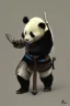 Placeholder: Panda in samurai armour