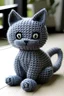 Placeholder: Crocheted cat