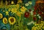 Placeholder: A hieroglyphic flower patch painted by Vincent van Gogh