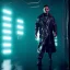 Placeholder: Actor, tom hardy, blade runner style, rain, fog, neon ambient, gradient color, clean skin, circuits, latex coat, cyber punk, neon, tubes, portrait, photo studio, unreal engine 5, smooth color, 16 bit, god lights, ray tracing, RTX, lumen lighting, ultra deatail, volumetric lighting, 3d, finely drawn, hd.