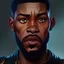 Placeholder: portrait, will smith in black panther suit, no mask, angry yelling, dark forest, dynamic lighting, 8k, ultra detailed
