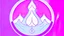 Placeholder: Design a logo for 'Prana Breathwork' using an icy blue, soft purple, white, and silver palette. Incorporate a stylized mountain, an infinity symbol, and a balance symbol as graphic elements. Create a visually appealing and minimalist composition that embodies the brand's values of balance, serenity, and transformation. Ensure the design is distinct, memorable, and reflective of the brand's holistic, educational, and therapeutic personality.