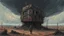 Placeholder: Eclipsed Dread, Macabre Enigmas, a Strange surreal world, techno western gothic, post apocalyptic art, neo cyberpunk renaissance, Science fiction painting, Denis Sarazhin Simon Stålenhag, Nicolas Bruno, sinister vibes, harsh survivalism, Peter Sallesen, Hamish Frater, ominous sky