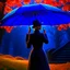 Placeholder: poppins with a spider umbrella on a mission through the seasons, hills and trees, motion blur, 8k, downlight, soft light, depth of field, photorealism, trending on art station, lotsa detail