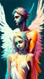 Placeholder: A angel couple more detail more colorful fix the mistakes included body