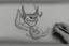Placeholder: a toon character seating on film reel his hand with drawing paper and pencil and draw somthing
