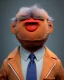 Placeholder: Waist up Portrait, joe Biden muppet, Sesame Street style, retro style, photo studio, unreal engine 5, god lights, ray tracing, RTX, lumen lighting, ultra detail, volumetric lighting, 3d.