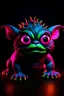 Placeholder: blacklight reactive 3d 8k hd ::gizmo :: by stephen king, crazy, zdark fantasy, intricate detailed masterpiece, ray tracing:: cinematic 4D::