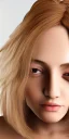 Placeholder: Full body portrait, 8k, hdd, highly realístíc, fully detailed-picture, inspired by jeff milton, beautiful model-postured. Beautiful face. Brown eyes, blonde hair