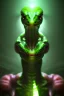 Placeholder: Alien Salamander,8k photo, realistic,cinematic portrait, cyberpunk, glowing